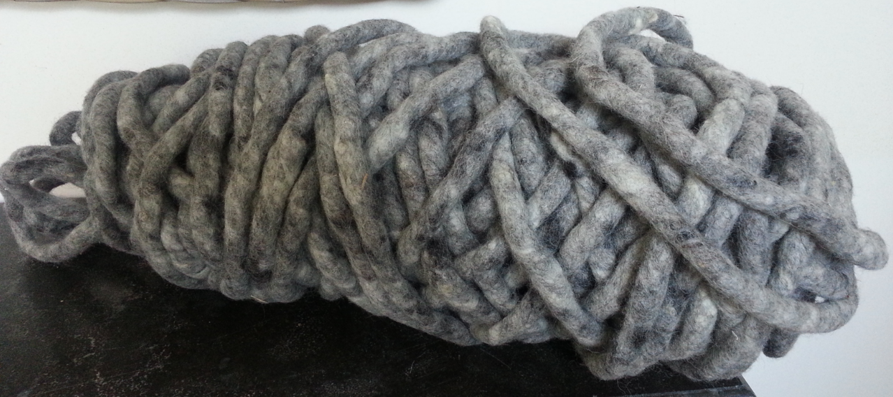 Pelote de laine guimauve épaisse Daffy, 1000 g