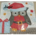 20 Serviettes Hibou