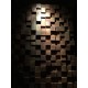 Cubes de bois decoratifs