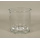 Vase Cubique en verre transparent