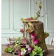 Cours d'art floral tronc fleuri