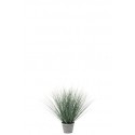 Herbes En Pot Metal Plastique Bleu/Vert Medium