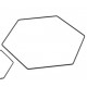 Hexagone en fer