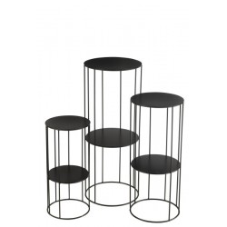 Set de 3 supports pour plantes